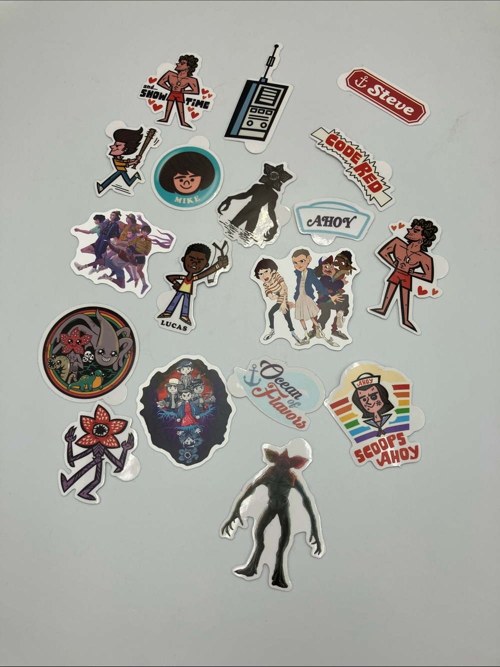 Stranger Things Assorted Multicolor Sticker Collection 30+ Pack - Picture 5 of 5
